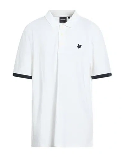 Lyle & Scott Man Polo Shirt White Size Xxl Cotton, Elastane