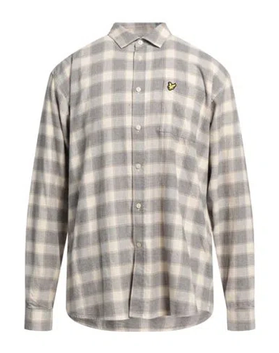 Lyle & Scott Man Shirt Beige Size Xl Cotton In Sand