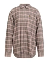Lyle & Scott Man Shirt Blush Size Xxl Cotton In Pink