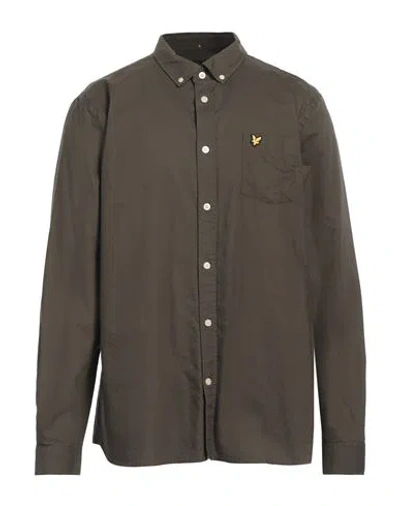 Lyle & Scott Cotton Shirt In Green