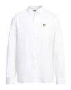 Lyle & Scott Vintage Man Shirt White Size S Organic Cotton