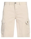 Lyle & Scott Man Shorts & Bermuda Shorts Beige Size 34 Cotton