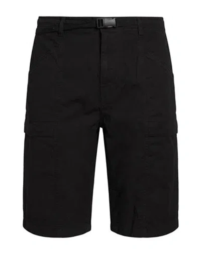Lyle & Scott Man Shorts & Bermuda Shorts Black Size 29 Cotton, Elastane