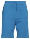 Lyle & Scott Man Shorts & Bermuda Shorts Blue Size S Organic Cotton