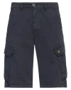Lyle & Scott Man Shorts & Bermuda Shorts Midnight Blue Size 30 Cotton