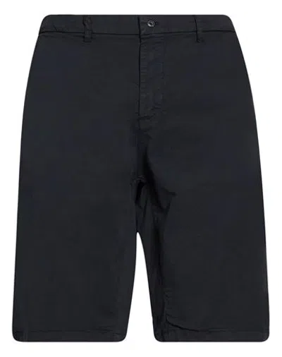 Lyle & Scott Man Shorts & Bermuda Shorts Navy Size 38 Cotton, Elastane