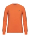Lyle & Scott Man Sweater Mandarin Size Xxl Wool, Polyamide