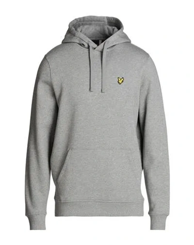 Lyle & Scott Man Sweatshirt Grey Size Xxl Cotton