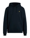 Lyle & Scott Man Sweatshirt Midnight Blue Size Xl Cotton In Blue