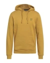Lyle & Scott Man Sweatshirt Mustard Size Xl Cotton