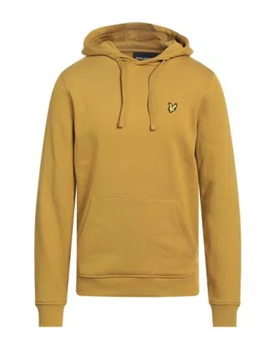 Lyle & Scott Man Sweatshirt Mustard Size Xl Cotton