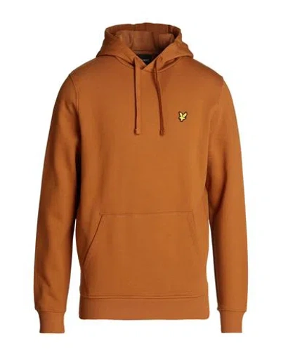Lyle & Scott Man Sweatshirt Mustard Size Xl Cotton In Yellow