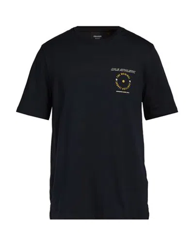 Lyle & Scott Man T-shirt Navy Size M Cotton
