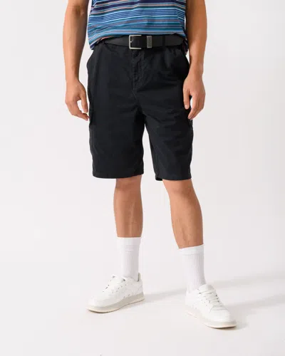 Lyle & Scott Mens Cargo Shorts In Black