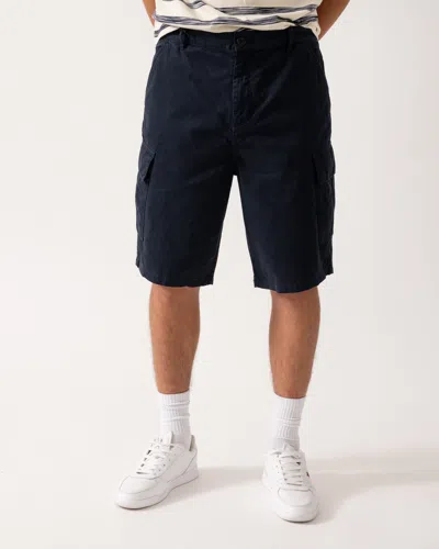 Lyle & Scott Mens Cargo Shorts In Blue