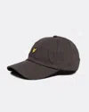 Lyle & Scott Mens Cotton Baseball Cap In Brown