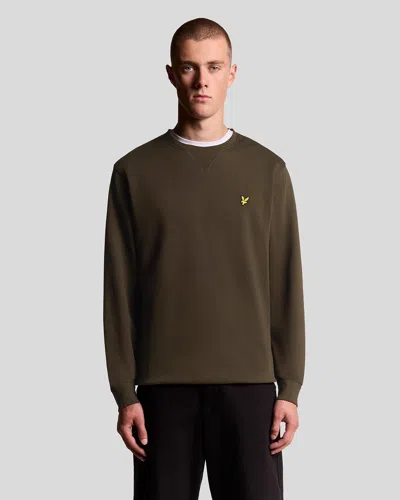 Lyle & Scott Mens Sweatshirt Ml424vog In Brown