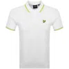 Lyle & Scott Lyle And Scott Multi Tipped Polo White In White
