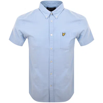 LYLE & SCOTT LYLE AND SCOTT OXFORD SHIRT BLUE