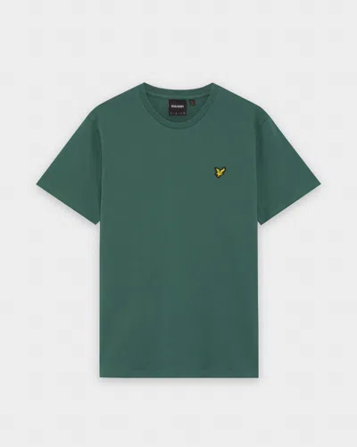 Lyle & Scott Plain Mens T-shirt In Green