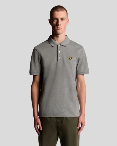 Lyle & Scott Plain Polo Shirt In Brown