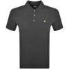 Lyle & Scott Lyle And Scott Plain Polo T Shirt Grey In Gray