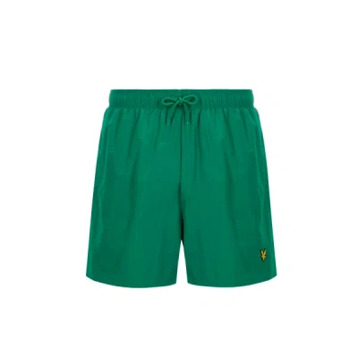 Lyle & Scott Plain Swim Shorts In Green