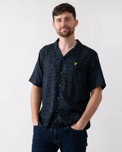 Lyle & Scott Pool Print Mens Shirt