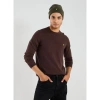 Lyle & Scott Pull En Laine Et Coton In Brown