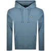 Lyle & Scott Lyle And Scott Pullover Hoodie Blue In Blue