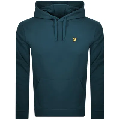 Lyle & Scott Lyle And Scott Pullover Hoodie Blue In Green