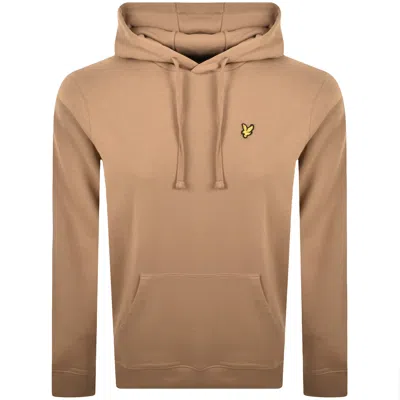 Lyle & Scott Lyle And Scott Pullover Hoodie Brown In Multi
