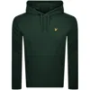 Lyle & Scott Lyle And Scott Pullover Hoodie Green In Green
