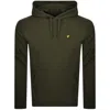Lyle & Scott Lyle And Scott Pullover Hoodie Green In Green