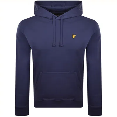 Lyle & Scott Lyle And Scott Pullover Hoodie Navy In Blue