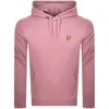 Lyle & Scott Lyle And Scott Pullover Hoodie Pink In Pink