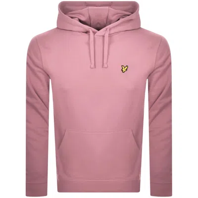 Lyle & Scott Lyle And Scott Pullover Hoodie Pink