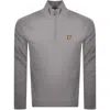 Lyle & Scott Lyle And Scott Quarter Zip Sweatshirt Grey In Gray