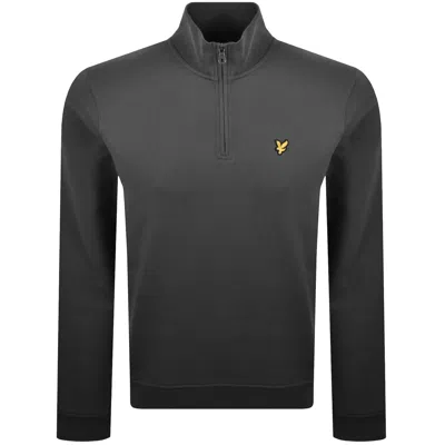 Lyle & Scott Lyle And Scott Quarter Zip Sweatshirt Grey In Gray
