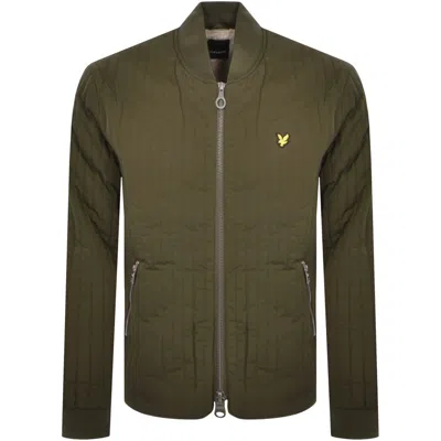 Lyle & Scott Lyle And Scott Quilted Liner Jacket Green