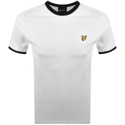 Lyle & Scott Lyle And Scott Ringer T Shirt White