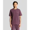 Lyle & Scott Script Long Sleeve T-shirt In Purple