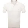 Lyle & Scott Lyle And Scott Seam Tipped Knit Polo T Shirt Cream
