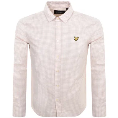 Lyle & Scott Lyle And Scott Sheperd Check Shirt White