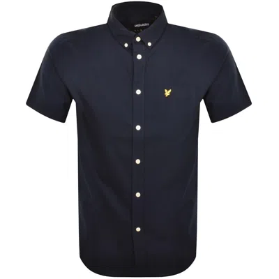 Lyle & Scott Lyle And Scott Short Sleeve Shirt Navy