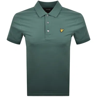 Lyle & Scott Lyle And Scott Short Sleeved Polo T Shirt Green