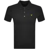 LYLE & SCOTT LYLE AND SCOTT SHORT SLEEVED POLO T SHIRT GREY