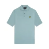 LYLE & SCOTT SP2002V RALLY TIPPED POLO SHIRT IN SLATE BLUE
