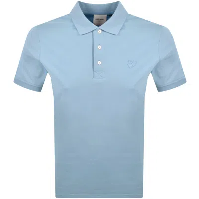 Lyle & Scott Lyle And Scott Superfine Polo T Shirt Blue
