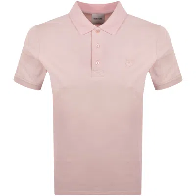 Lyle & Scott Lyle And Scott Superfine Polo T Shirt Pink